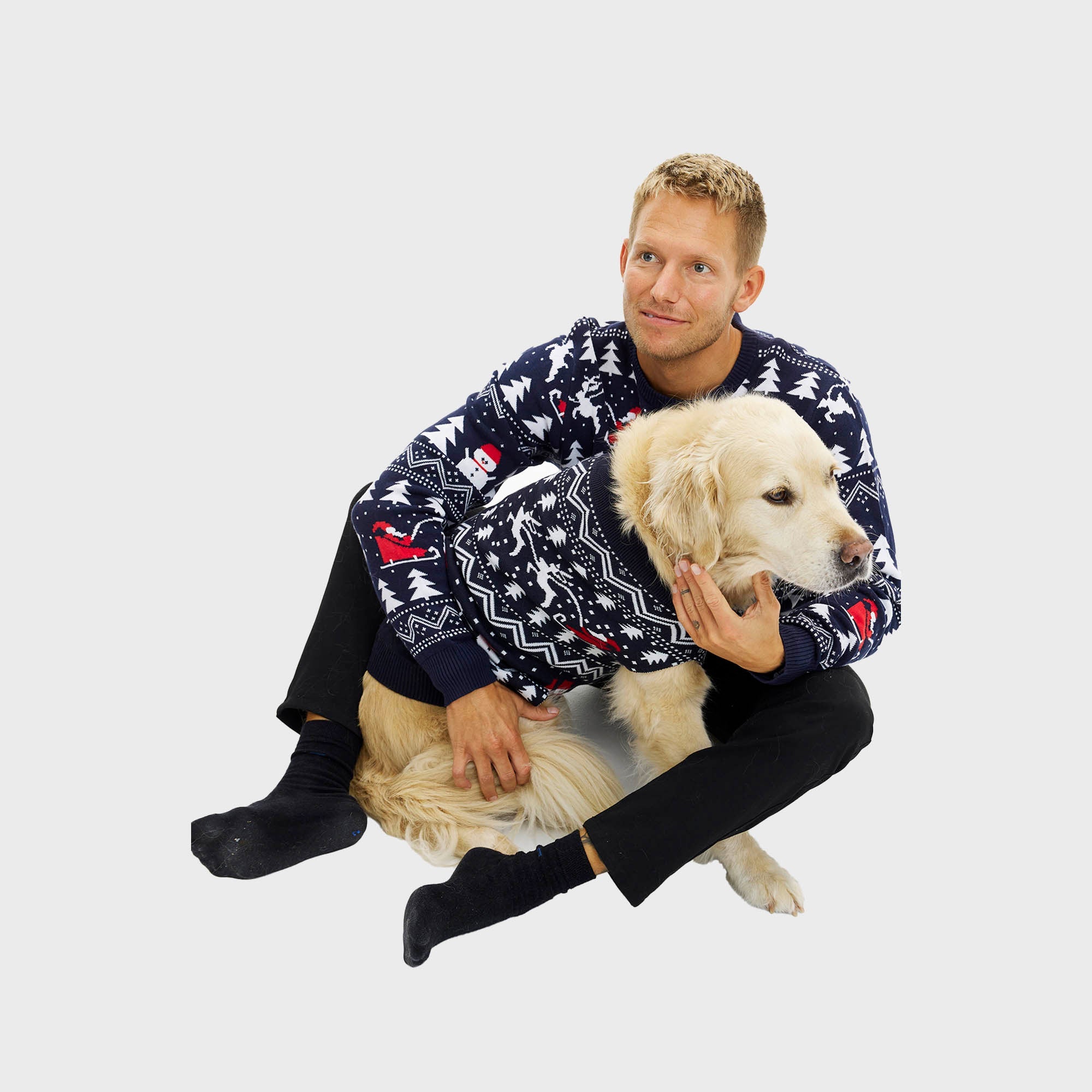 Den stilfulle julegenser til hund